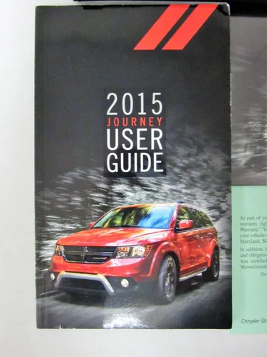 Vista 3 de 2015 Dodge Journey Owners Manual