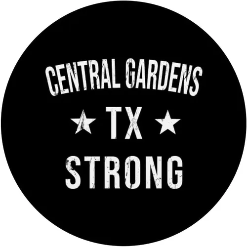 Vista 3 de Central Gardens TX Strong Hometown Souvenir Vacation Texas PopSockets Swappable PopGrip
