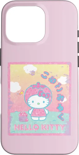 Vista 20 de Hello Kitty Funda de leche de fresa para iPhone 17