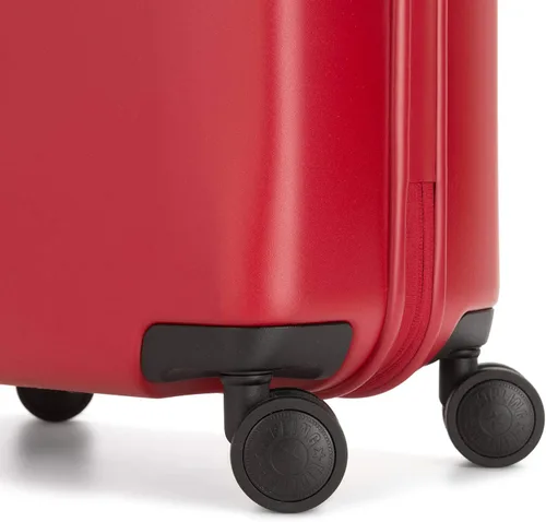 Vista 7 de Kipling Curiosity Small 4 Wheeled Rolling Luggage Lively Red