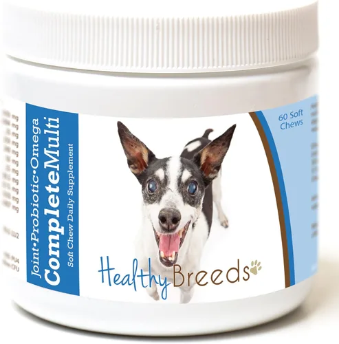 Vista 26 de Healthy Breeds Affenpinscher todo en uno multivitamínico suave masticable 60