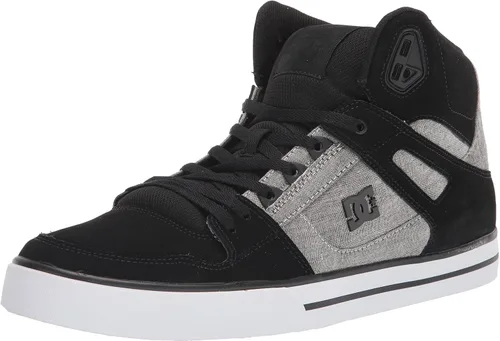 Vista 17 de DC Pure High Top WC - Zapatos de skate para hombre Negro