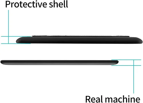 Vista 7 de Funda para Kindle Paperwhite 5 (se adapta a la nueva 11ª generación 2021) - Funda resistente a prueba de golpes con correa de mano (negro)
