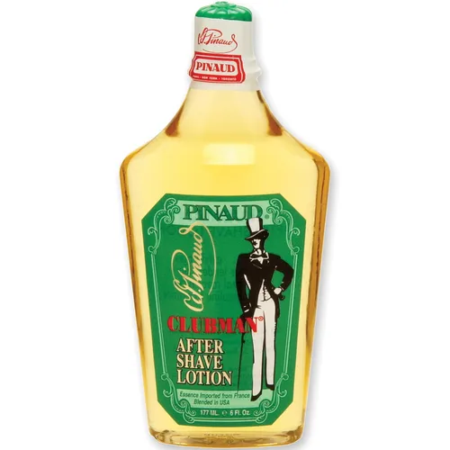 Vista 4 de Clubman Classic Pinaud Loción para después del afeitado, calma la piel después del afeitado con fragancia masculina 1.7 fl oz