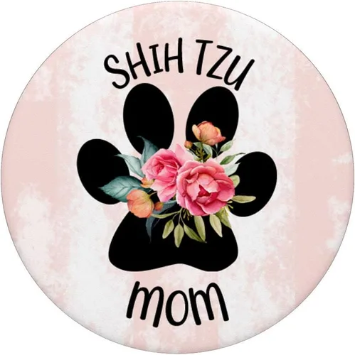 Vista 3 de Shih Tzu Mom - PopSockets Grip y Stand para teléfonos y tabletas