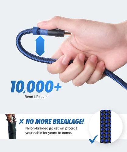 Vista 3 de Ultra Clarity Cables Cable de extensión HDMI 4K de 3 pies macho a hembra - 3 pies