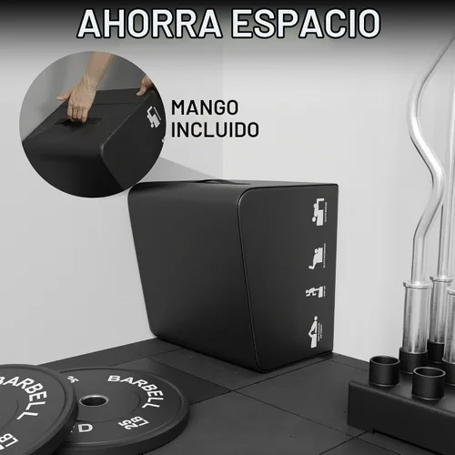 Vista 8 de Mikolo Banco de Empuje de Cadera, Máquina de Empuje de Cadera en Casa para Puente de Glúteos, Caja de Empuje de Cadera Multifuncional