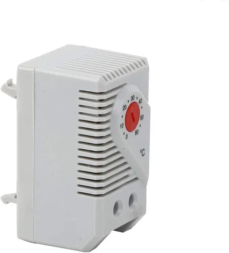 Vista 7 de Interruptor de termostato mecánico de 110V-250V 0-60 Controlador de temperatura compacto ajustable normalmente eléctrico (1.8 x 1.7 x 1.3 pulgadas)