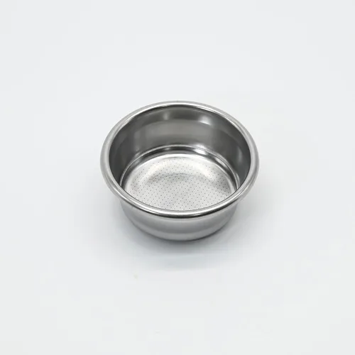 Vista 2 de Cesta presurizada compatible con Breville Sage BES870/875/880/878/890 bambino más BES 500 Filtro de doble pared de dos tazas, accesorios de repuesto