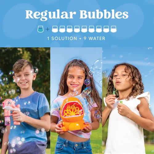 Vista 3 de JOYIN Solución concentrada de burbujas de 100 onzas (hasta 8 galones) para fiestas grandes en celebraciones de verano, recuerdo de fiesta, juguete