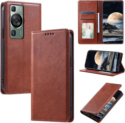 Vista 18 de Funda de cuero compatible con Google Pixel 7, compatible con Google Pixel 7 5G GVU6C GQML3 Flip Folio PU Funda de cuero negro