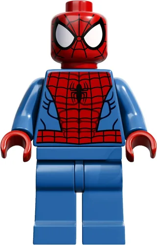Vista 5 de Moto de persecución de Spider 76004, Lego Super Heroes.