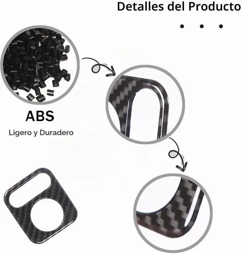 Vista 6 de Interruptor de ajuste de espejo retrovisor para Honda Pilot 2016-2022/Ridgeline 2017-2023/Passport 2019-2023, accesorios de protector decorativo
