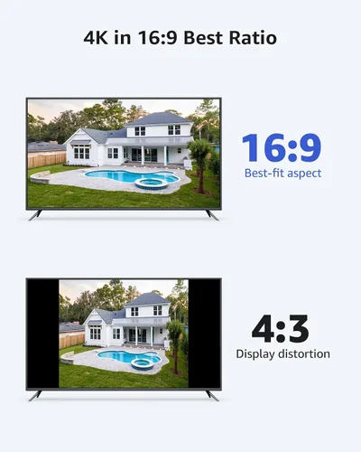 Vista 7 de ANNKE Cámara PoE 4K PT, audio de 2 vías, cámara de seguridad IP de inclinación de 345° de 80° para exteriores, seguimiento automático Lite