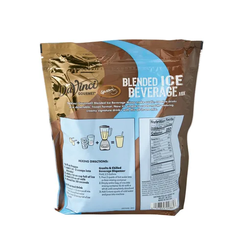 Vista 6 de DaVinci Gourmet Mezcla de bebida mezclada con café helado, 3 libras