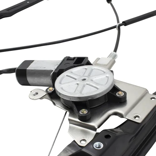 Vista 4 de Brock Regulador de elevación de elevalunas eléctrico delantero con conjunto de motor compatible con 00-07 Focus 4 puertas Sedan Wagon Hatchback
