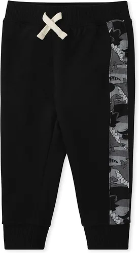 Vista 5 de The Children's Place Conjunto de camisa y pantalones deportivos de manga larga para bebés y niños pequeños, paquete de 2