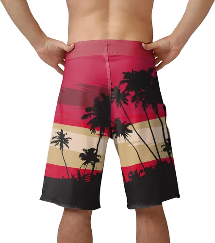 Vista 2 de FOCO Bañador con logotipo del equipo de la NFL para hombre Sunset