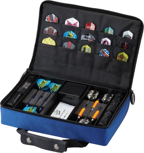 Vista 11 de Casemaster estuche de viaje clásico de nylon para 12 dardos, 1