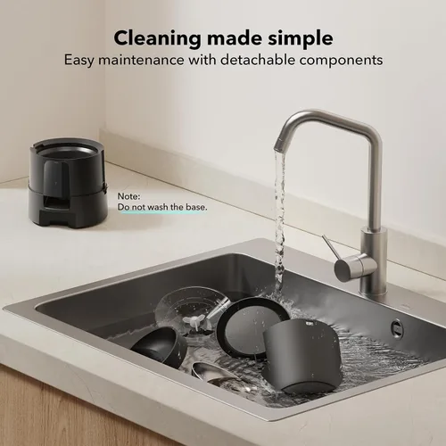Vista 6 de PETLIBRO AIR - Comedero automático para gatos, recargable con Wi-Fi, dispensador de comida para gatos, funciona con pilas con vida útil de 30 días
