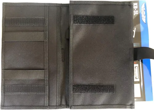 Vista 2 de Tabla Kneeboard VFR plegada en tres, larga, KB-3L