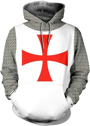Vista 4 de Sudaderas con capucha unisex con estampado realista en 3D para hombres y mujeres Aztec01