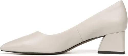 Vista 20 de Franco Sarto Women's Racer Pointed Toe Block Heel Pumps Zapatilla Ballet Rosa Claro Gamuza