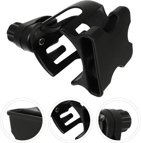 Vista 9 de UPKOCH Stroller Water Bottle Holder Pushchair Cup Organizer with Clamp for Bottles Cups and