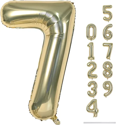 Vista 78 de Globo negro del número 0 para niñas y niños, 40 pulgadas, grande, número 0-9, de papel de aluminio, de Mylar para helio, juego de globos digitales
