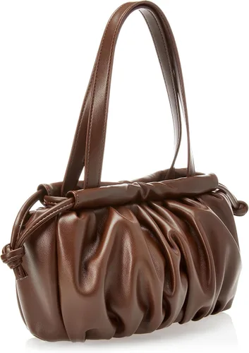 Vista 2 de The Drop Bolso Scrunch Shanae para mujer con cierre de cordón