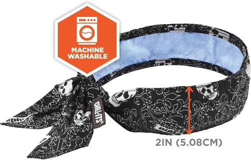 Vista 14 de Ergodyne Chill-Its 6700CT - Bandana de enfriamiento evaporativo