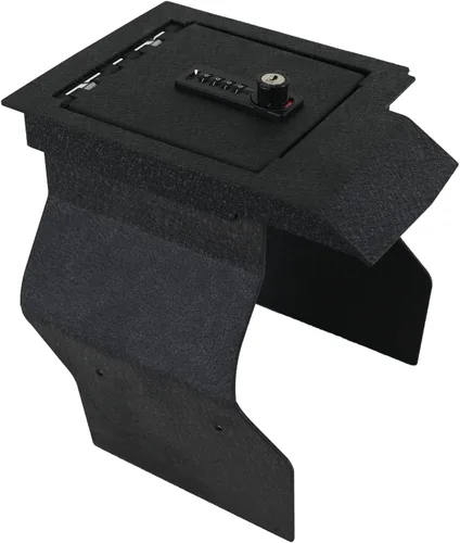 Vista 8 de Caja fuerte para consola central: caja de seguridad para consola WASAI Premium en el vehículo compatible con Toyota Sienna 2021-2025 con acero