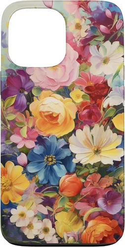Vista 24 de Watercolor Flower Garden Botanical Art Case for iPhone 17