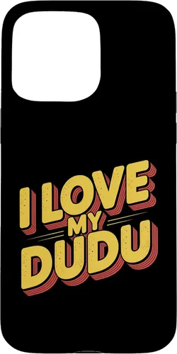 Vista 28 de I Love My DuDu Friends Parents Lover Family Gathering - Carcasa para iPhone 16