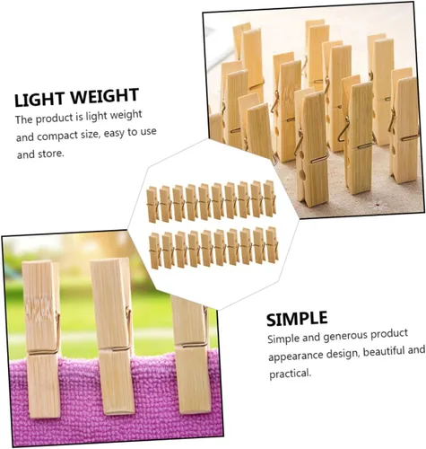 Vista 2 de Pinzas para ropa 1 paquete de clips de secado para pantalones, resistentes al viento, abrazaderas de secado de edredón