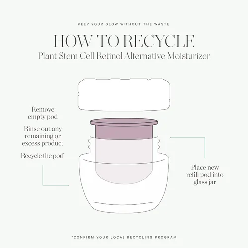 Vista 8 de KORA Organics Hidratante alternativo al retinol de células madre vegetales, alternativa activa al retinol suaviza las arrugas y reafirma la piel