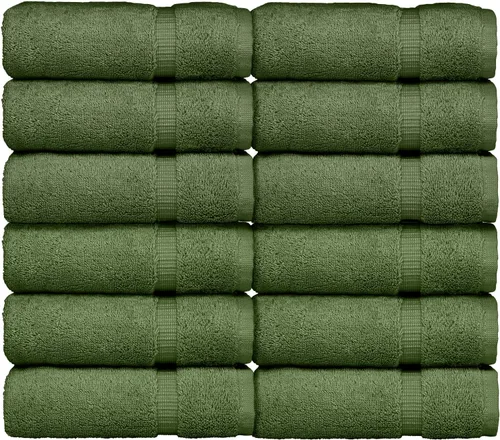 Vista 61 de Colección Luxury Hotel & Spa Altamente Absorbente, Secado Rápido 100% Algodón Turco 700 GSM, Toalla Eco Amigable, para Baño Borde Dobby Toalla