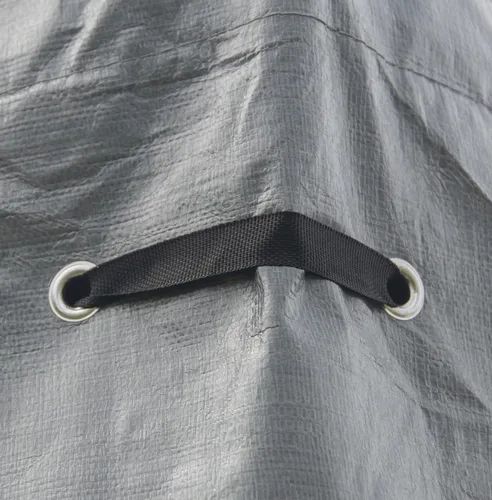 Vista 16 de Sojag Cubierta de invierno para cenadores, accesorio impermeable de 8 x 8 pies con puerta enrollable y paneles ventilados, almacenamiento al aire