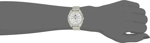 Vista 4 de Tommy Hilfiger 1781628 reloj deportivo sofisticado de acero inoxidable tono plateado para mujer