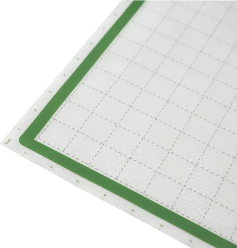 Vista 3 de Tovolo TrueBake - Alfombrilla de silicona para hornear media hoja con líneas de rejilla para hornear galletas, pastelería, masa rodante, cocinar