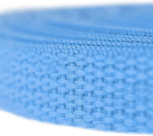 Vista 3 de Country Brook Design - Correa de polipropileno (Polypro) de 1/2 pulgada Azul bebé