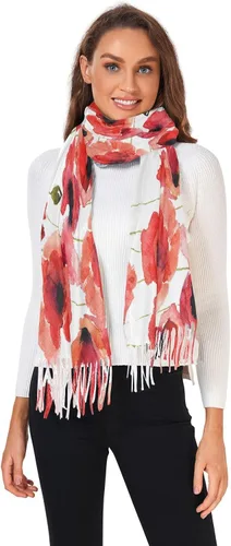 Vista 7 de Womens Scarf Pashmina Shawl Wraps Large Winter Long Warm Scarfs for Women