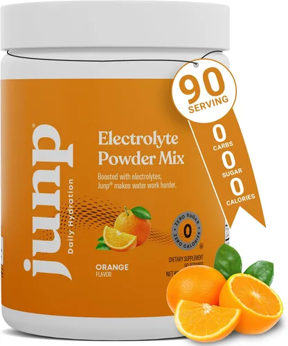 Vista 26 de JUNP Electrolitos en polvo, sin azúcar, sin carbohidratos, mezcla de electrolitos cetogénicos de limonada de bayas, electrolitos en polvo