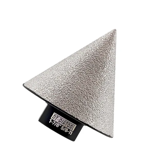 Vista 32 de DT-DIATOOL Brocas biseladas de diamante - Broca de corona de diamante de 4/5 pulgadas x 5/8"-11 rosca para agrandar, recortar, dar forma a agujeros