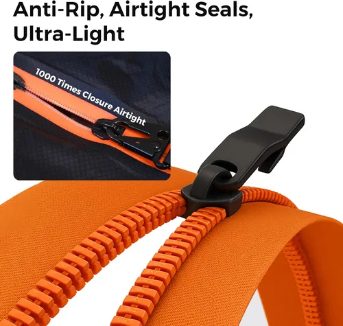 Vista 5 de Aerogogo ReZip - Bolsas de vacío para equipaje de viaje, bolsas de compresión reutilizables, cubo de embalaje con sellado al vacío para embalaje