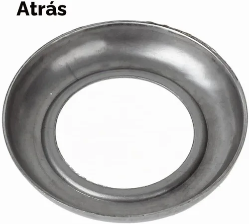 Vista 4 de Partsam Bisel de anillo redondo de acero inoxidable de 3/4 pulgadas para luces de marcador de acento de 3/4 pulgadas y todas las luces redondas