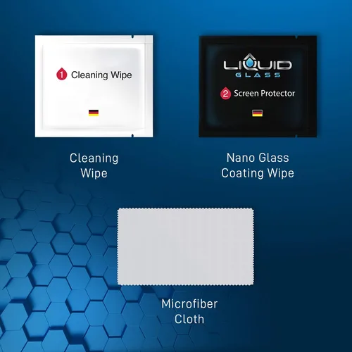 Vista 2 de LIQUID GLASS Protector de pantalla con cobertura de $500 Nano protección resistente a arañazos e inastillables para todos los teléfonos, tabletas