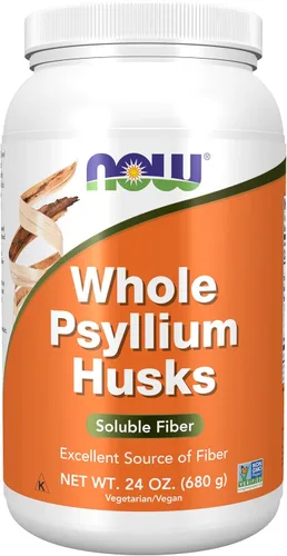 Vista 9 de NOW Suplementos, cáscaras enteras de psyllium, proyecto verificado sin OMG, fibra soluble, 16 onzas