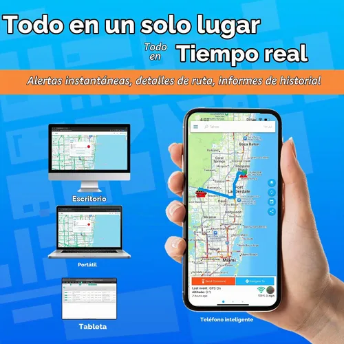 Vista 6 de Optimus GV75MG impermeable con cable GPS Tracker para vehículos y activos