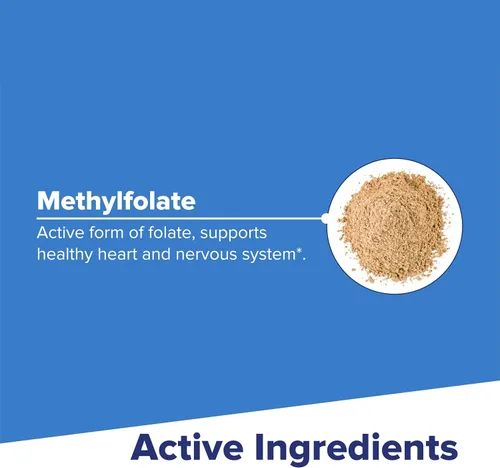 Vista 8 de Superior Source Metilfolato 5-MTHF 1000 mcg, tabletas microlignuales de disolución rápida, 60 unidades, forma biológicamente activa de folato, salud